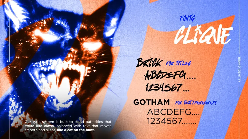 Clique identity presentation, spread 4 of 6