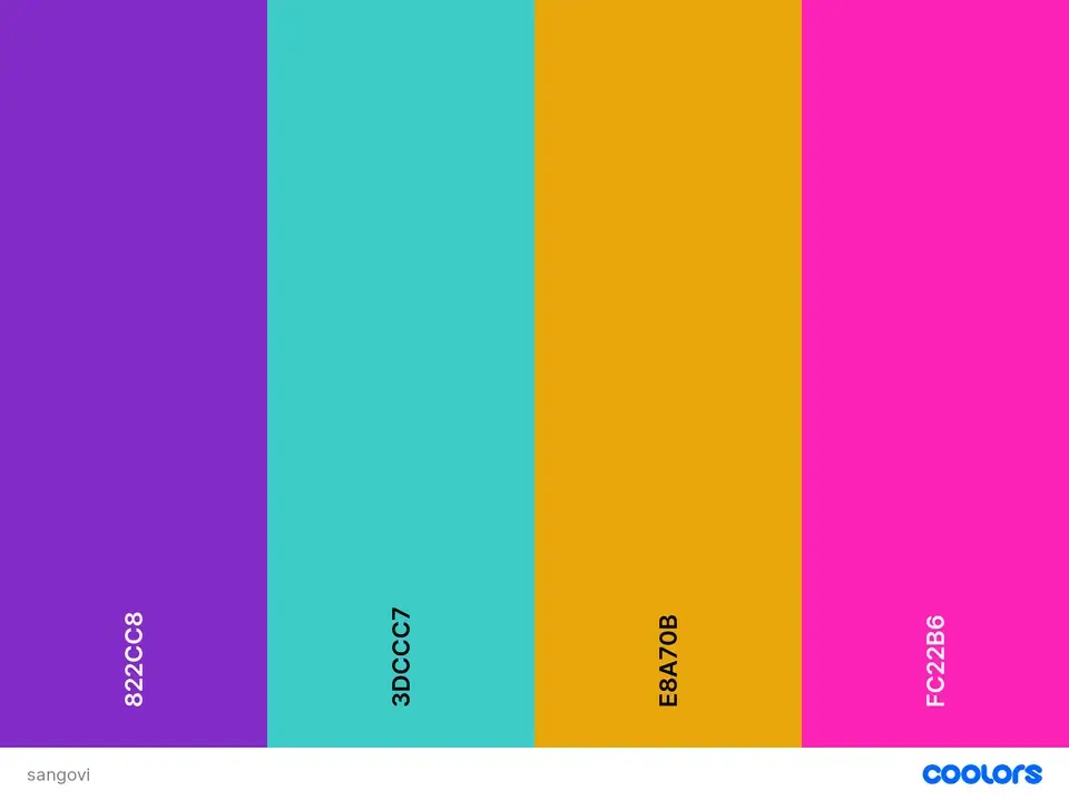 Sangovi Palette Sheet